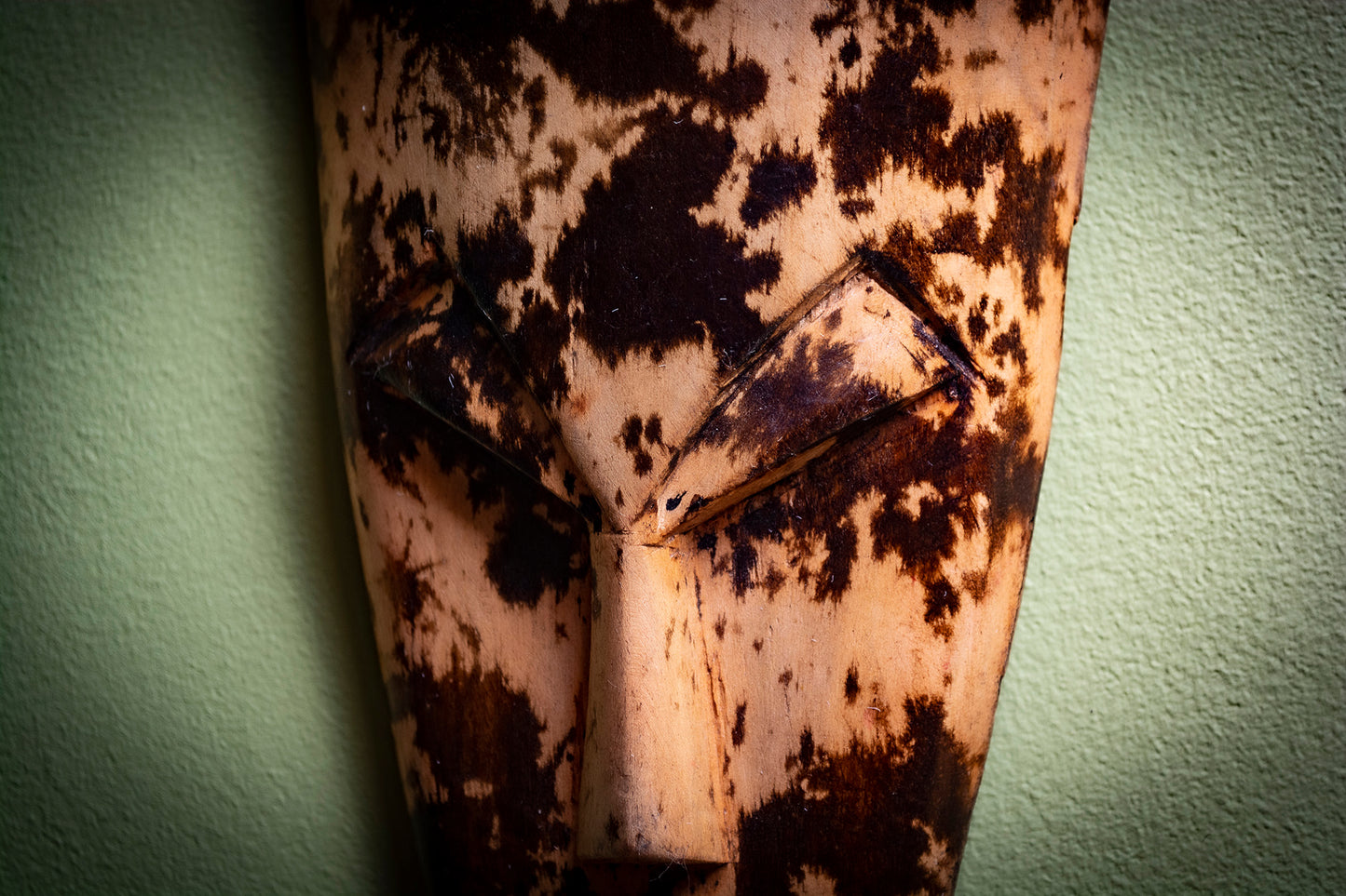 Ghanaian Handcrafted Wooden Mask
