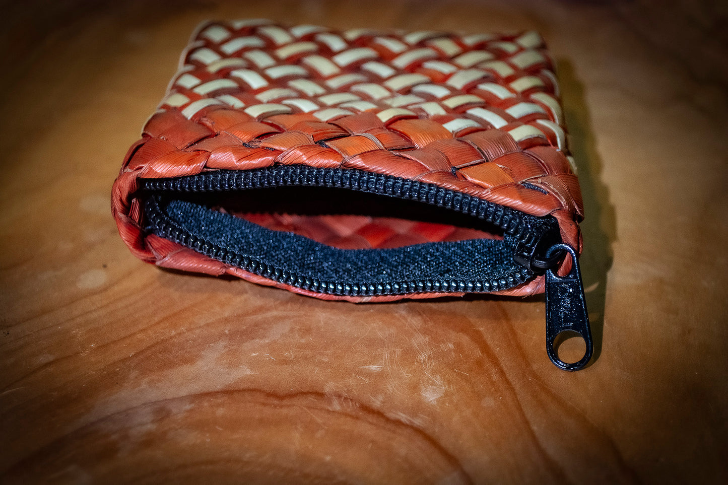 Handwoven Pandan Straw Purse