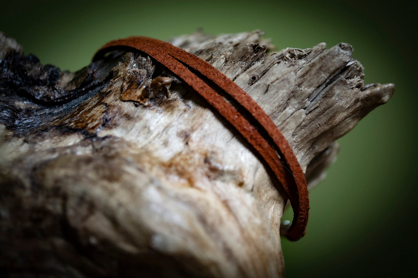 Unisex Suede Leather Double Strand Bracelet