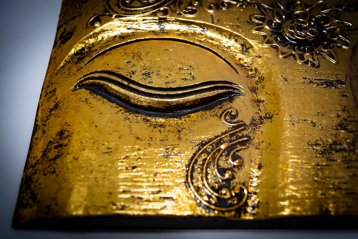 Balinese Buddha Eyes Wall Hanging