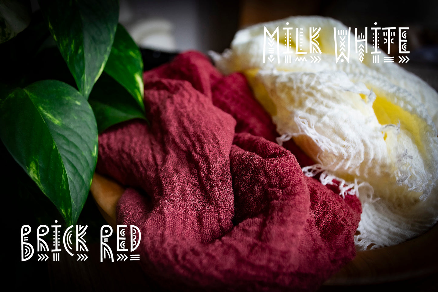 Cotton Linen Dreadlock Head Scarf