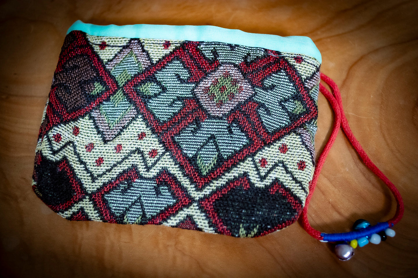 Handcrafted Embroidered Vietnamese Coin Purse