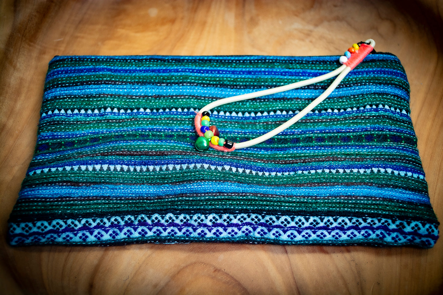 Handcrafted Embroidered Vietnamese Clutch Bag