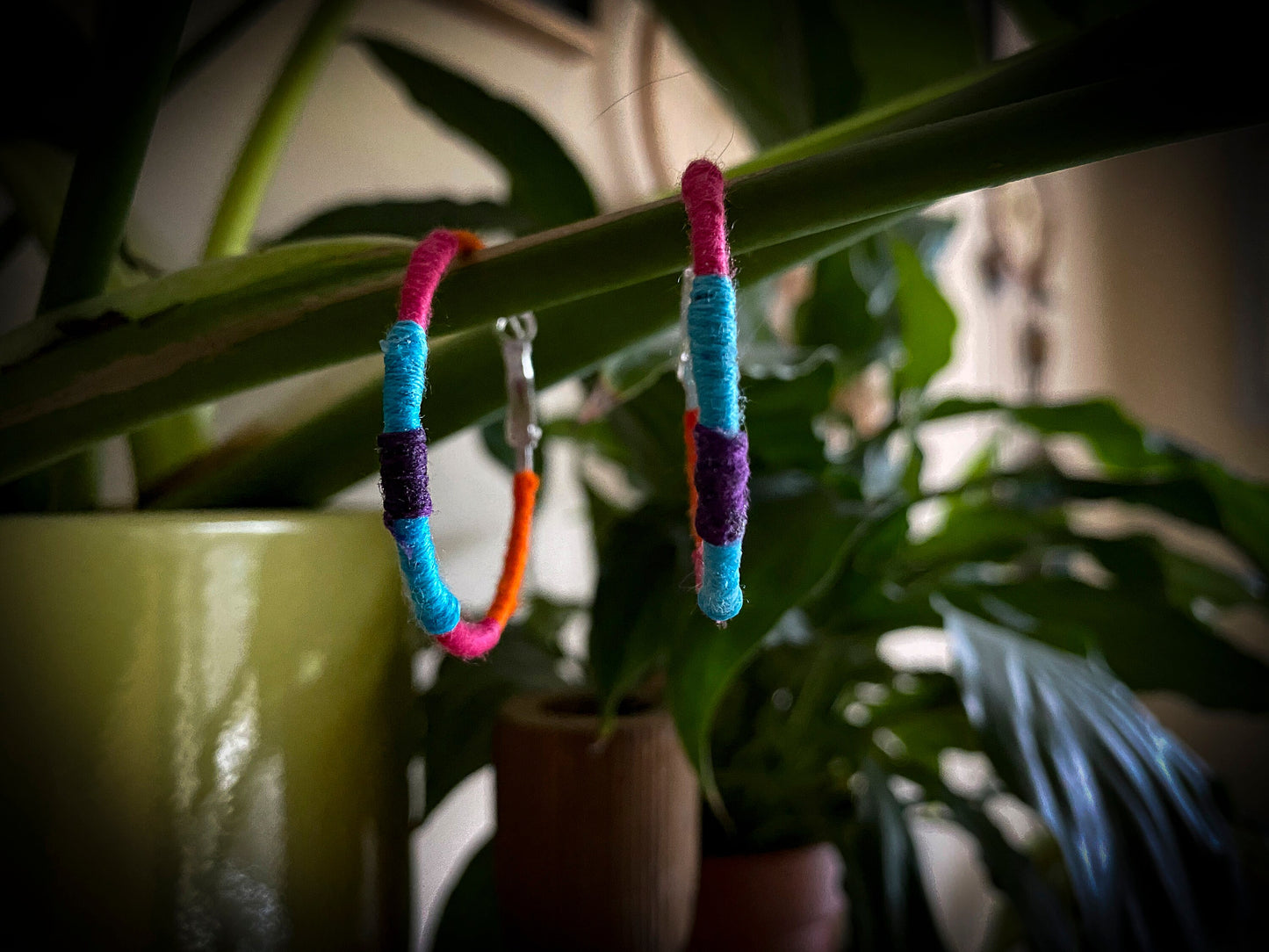 Moroccan-Inspired Wrapped Hoop Earrings