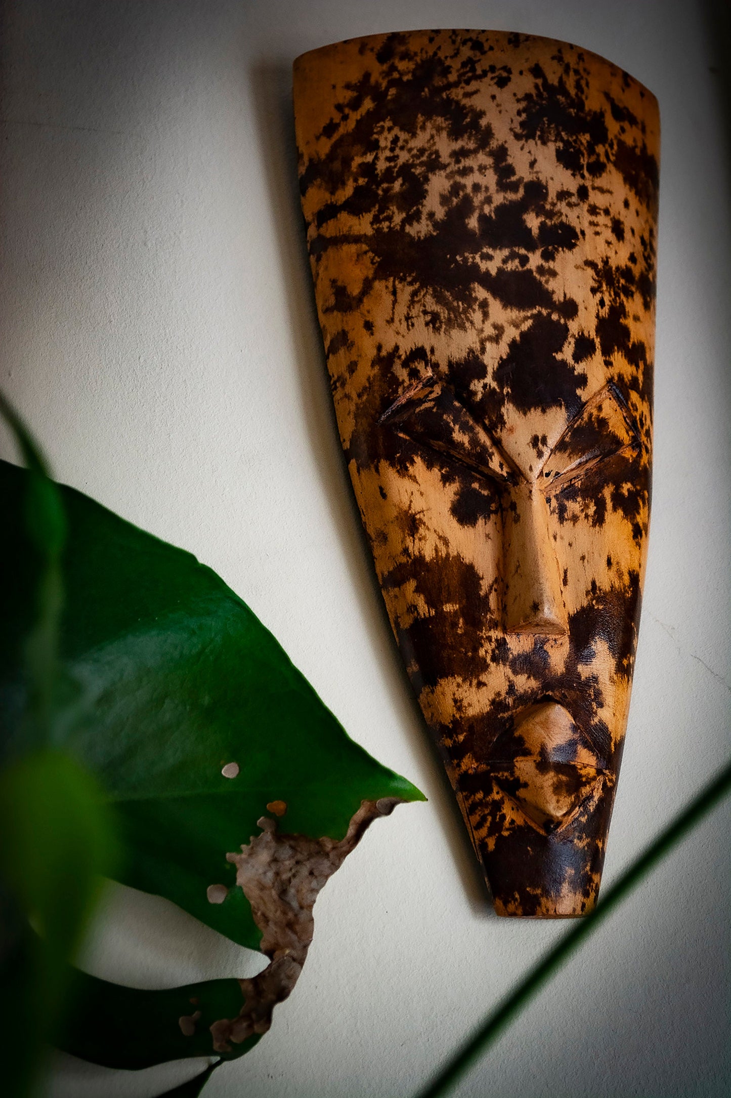 Ghanaian Handcrafted Wooden Mask