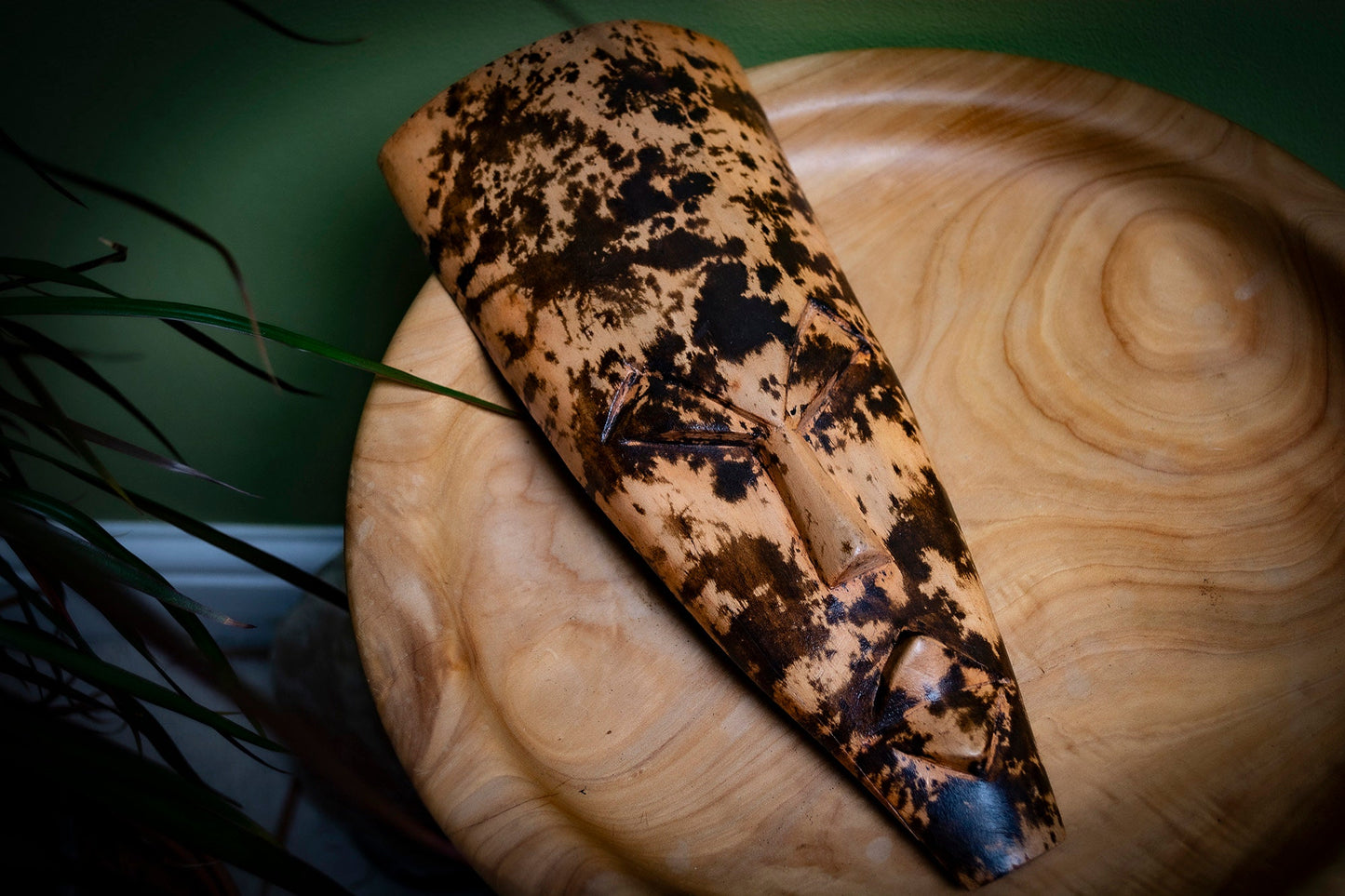 Ghanaian Handcrafted Wooden Mask