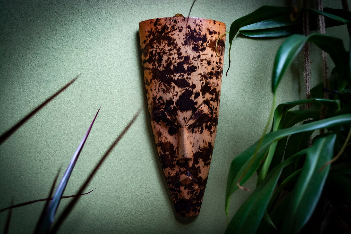 Ghanaian Handcrafted Wooden Mask