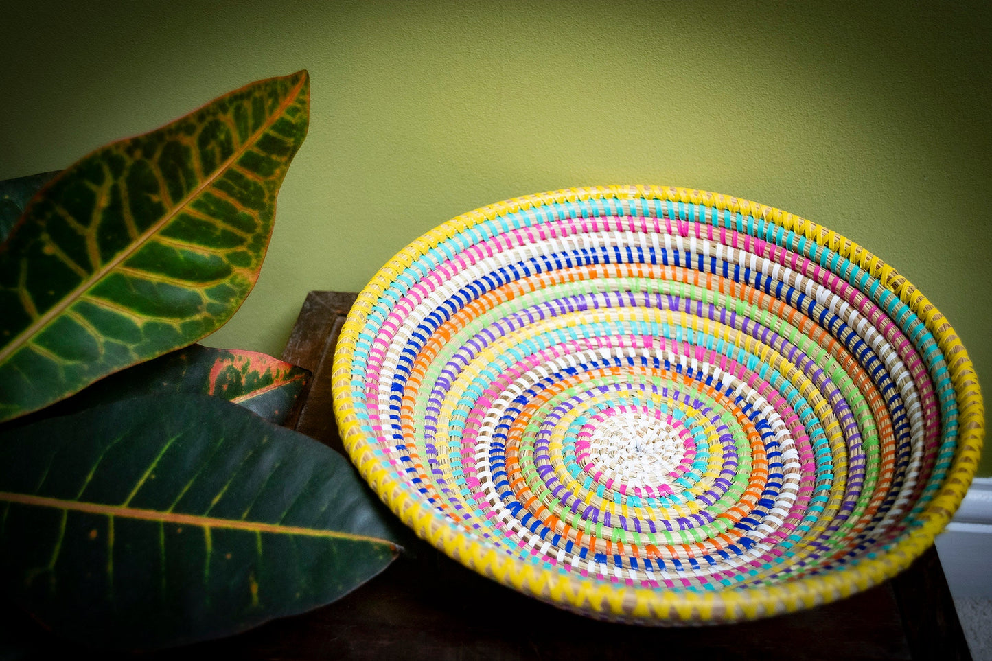 Small Handcrafted Senegalese Fruit Bowl