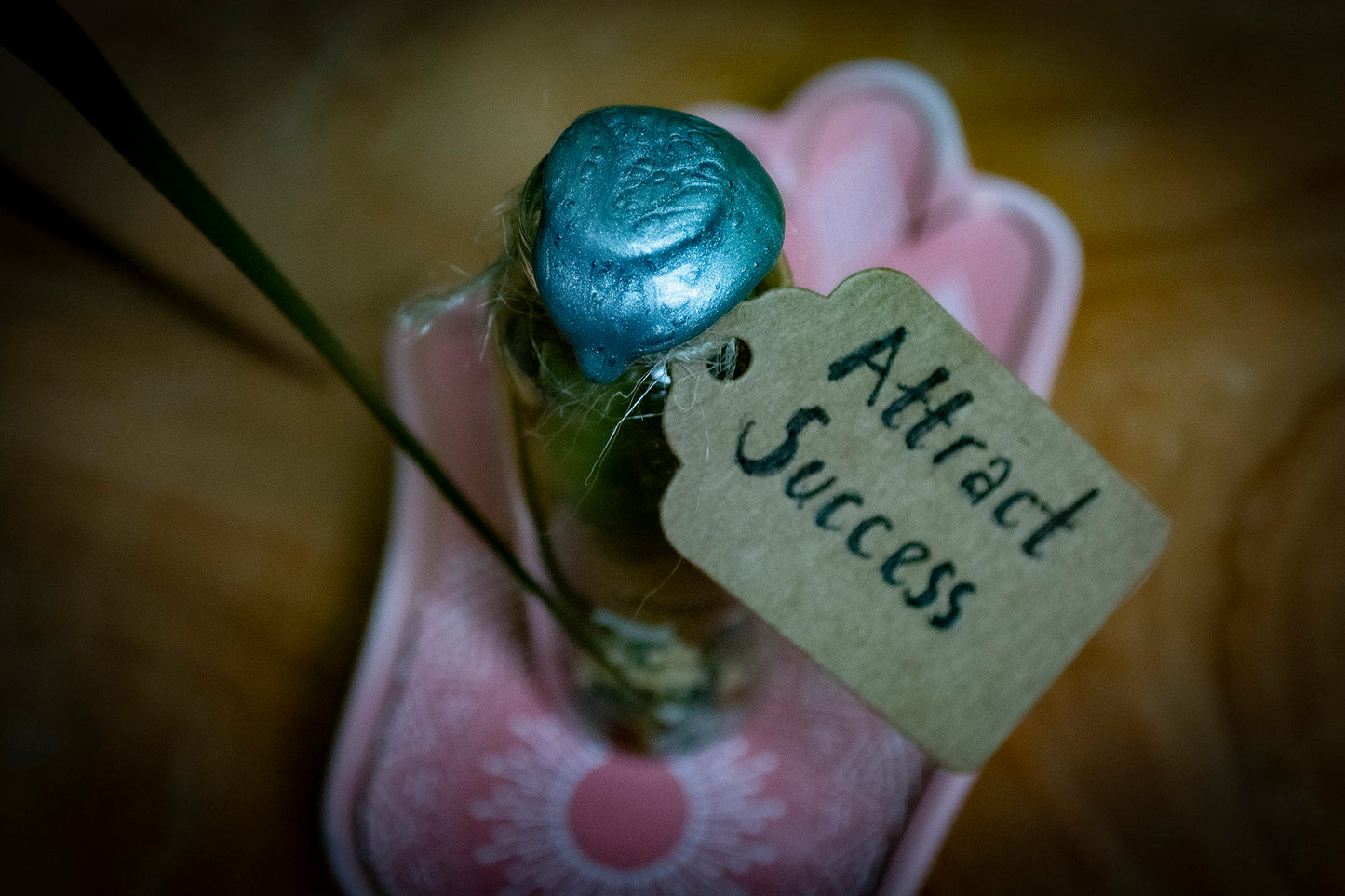 Handmade Intention Jar for Attracting Success