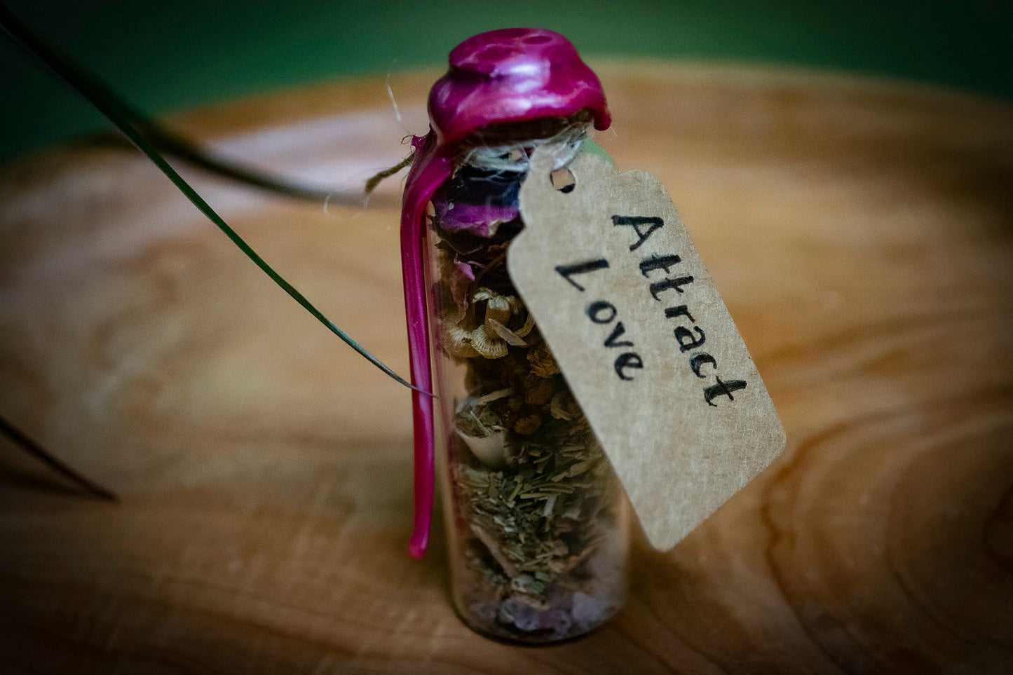 Handmade Intention Jar for Attracting Love