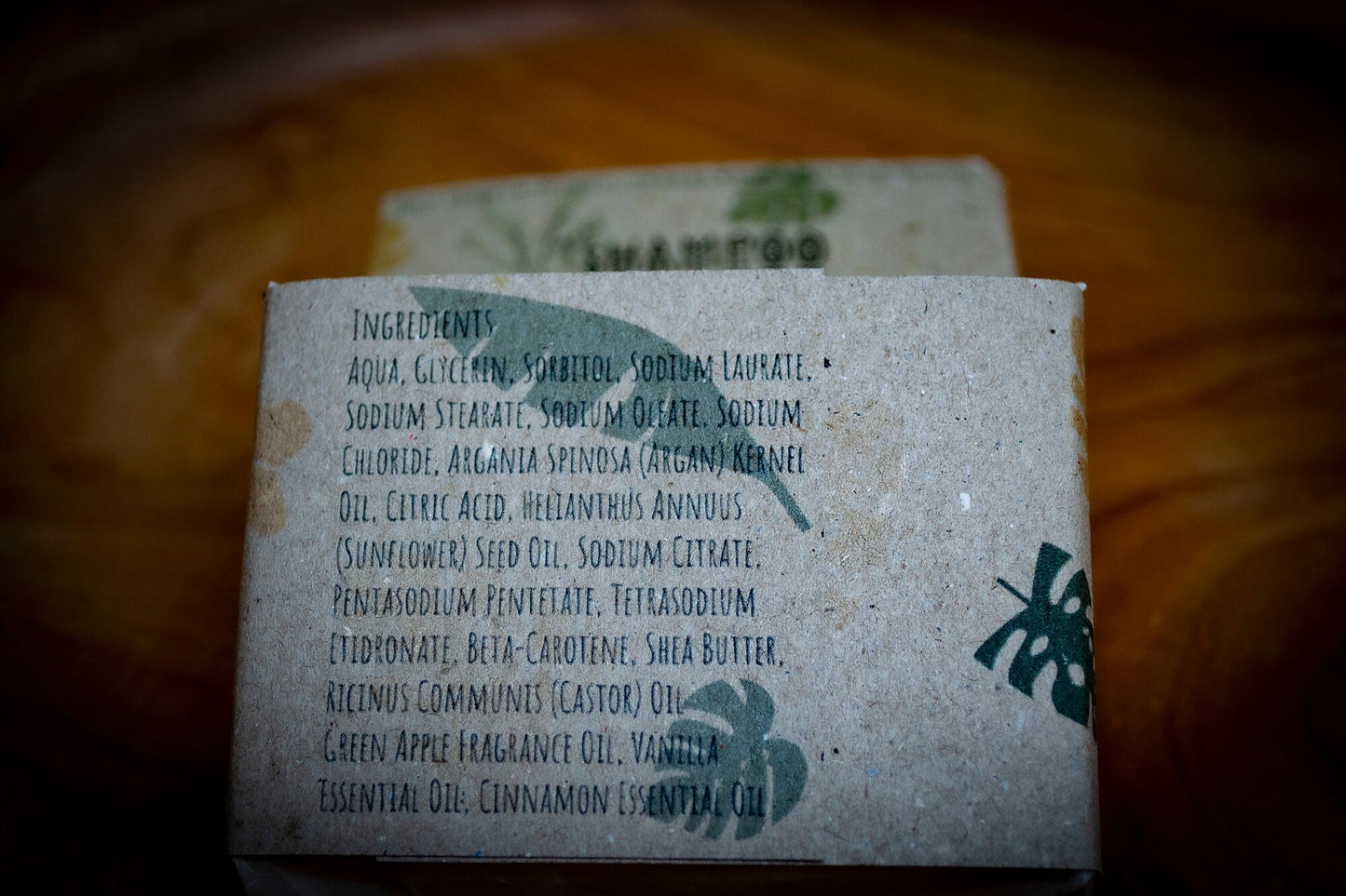 Handmade Vegan Hair/Dreadlock Shampoo Bar - Apple, Vanilla and Cinnamon