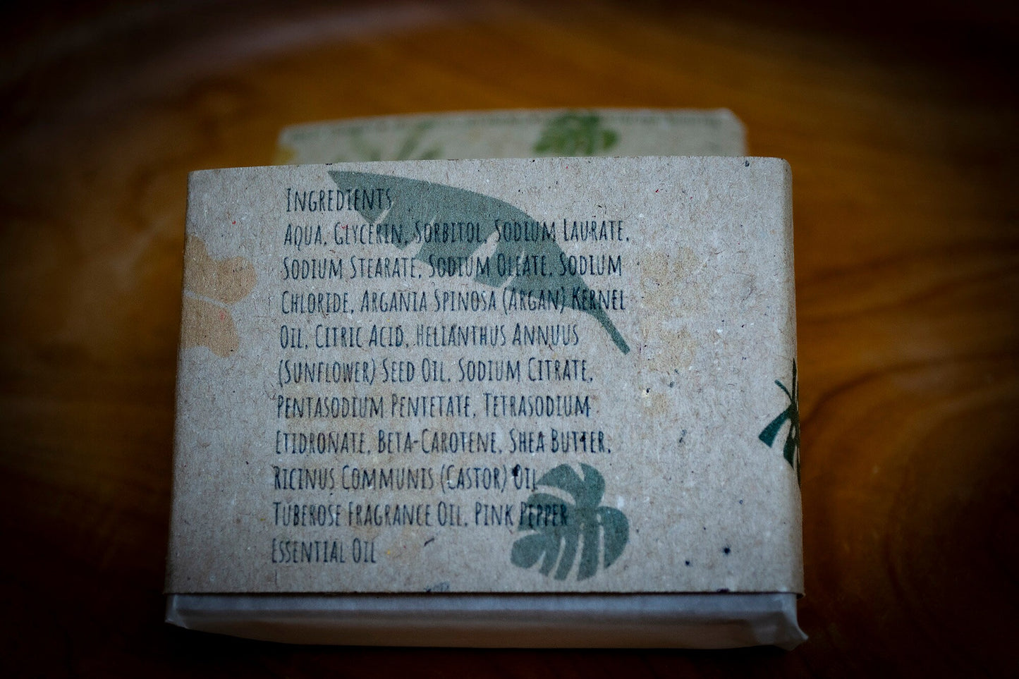 Handmade Vegan Hair/Dreadlock Shampoo Bar - Tuberose and Pink Pepper