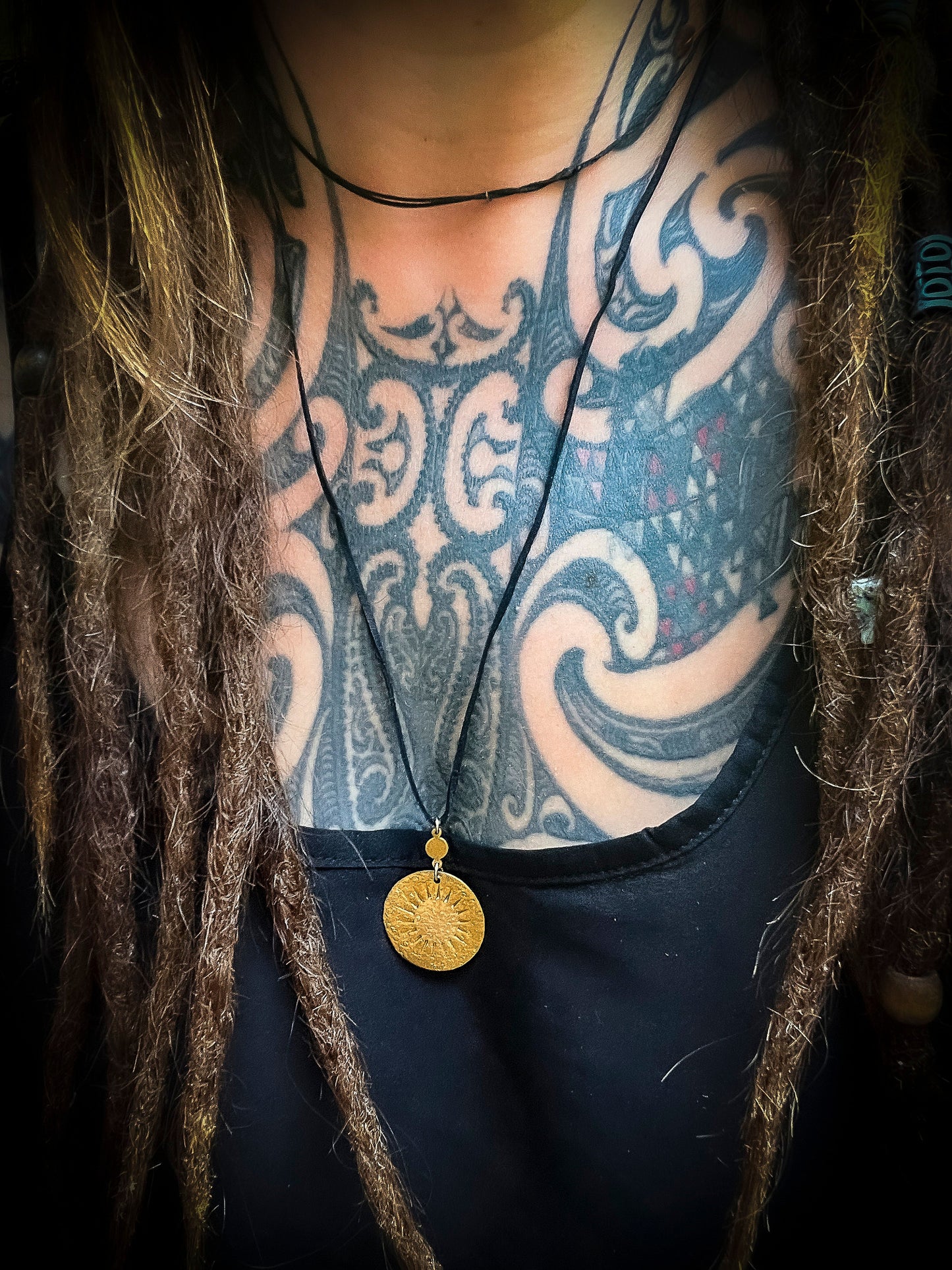 Handmade Czech Sun Necklace