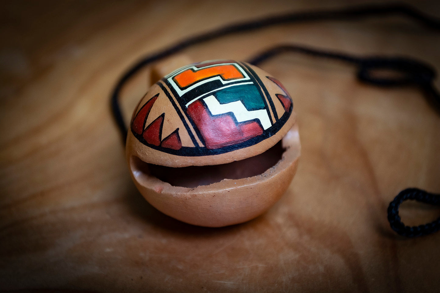 Handmade Peruvian Clay Bell