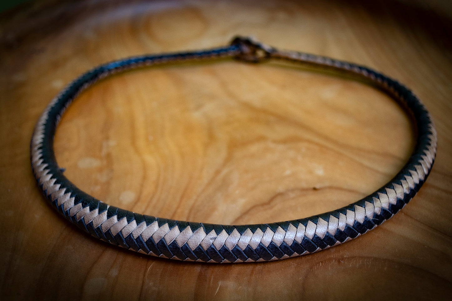 Handmade Mali Leather Choker Necklace