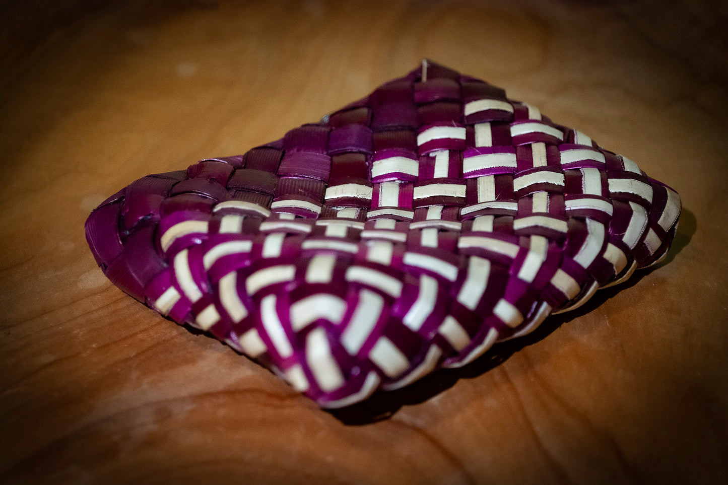 Handwoven Pandan Straw Purse