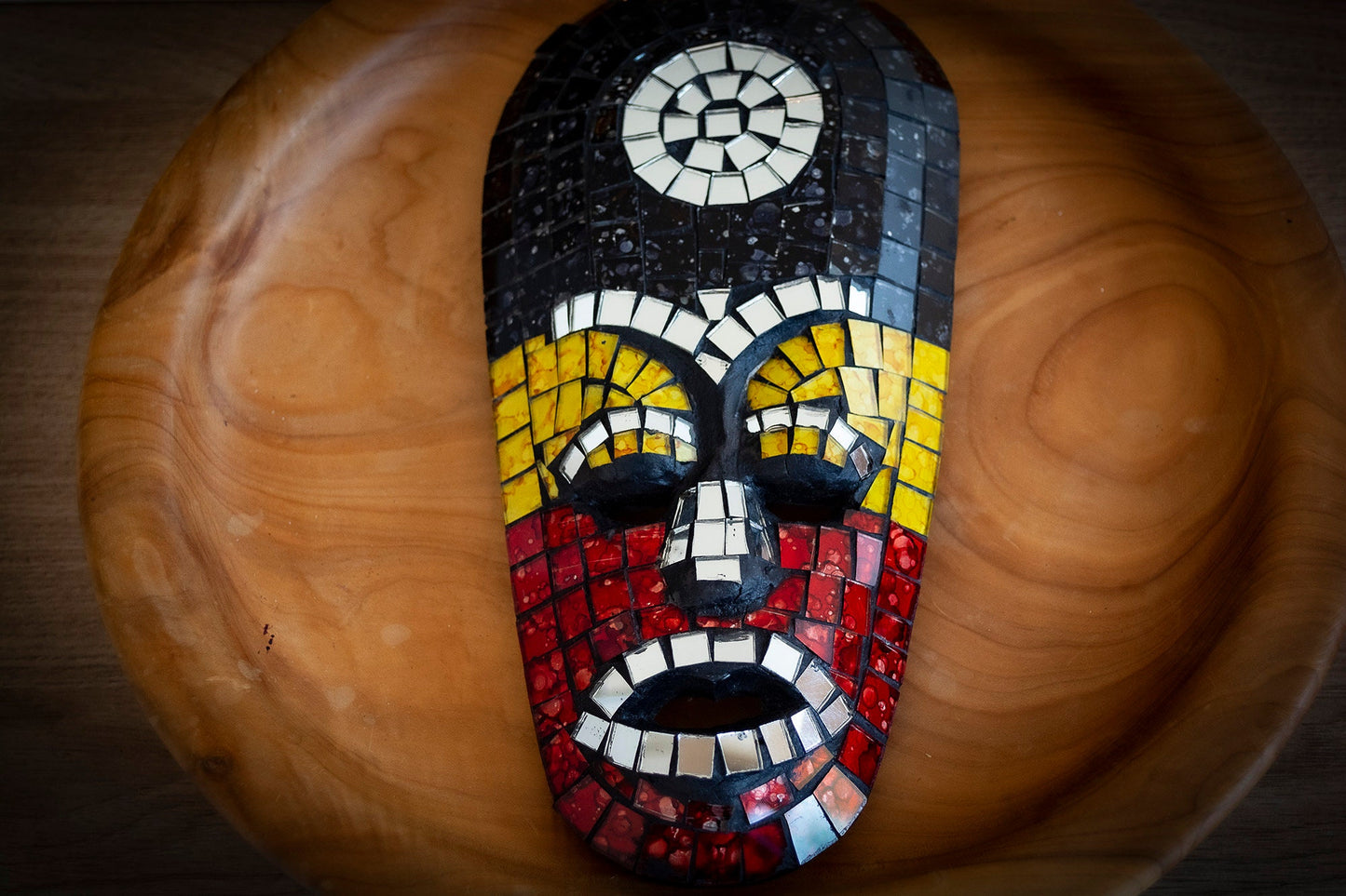 Handmade Balinese Mosaic Mask