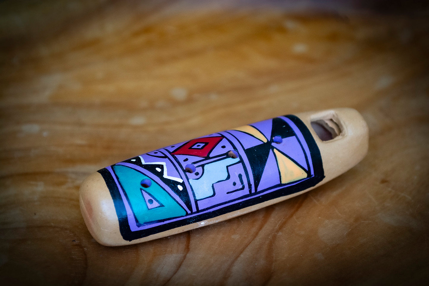 Handmade Peruvian Ceramic Whistle