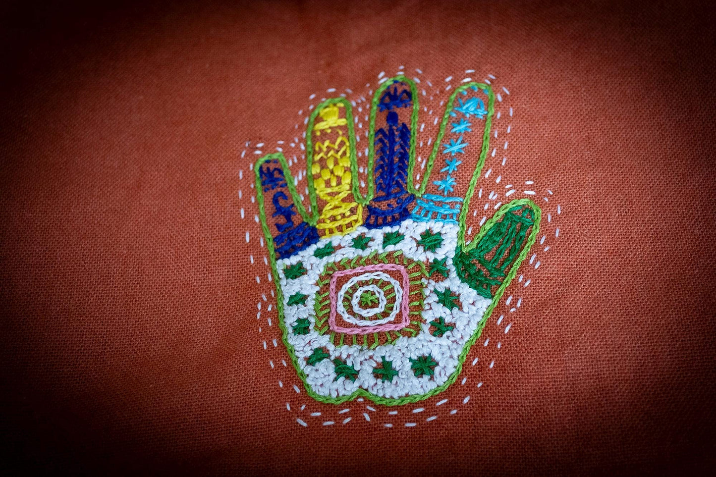 Handmade Cotton Travellers Bag