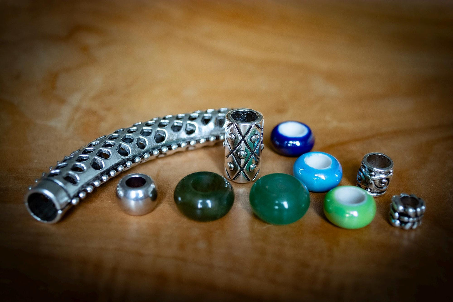 Under the Sea Dreadlock Beads - Set of 10