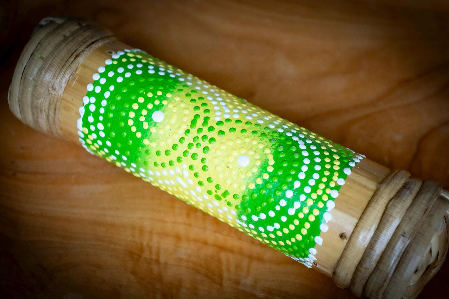 Small Handmade Balinese Bamboo Rainstick