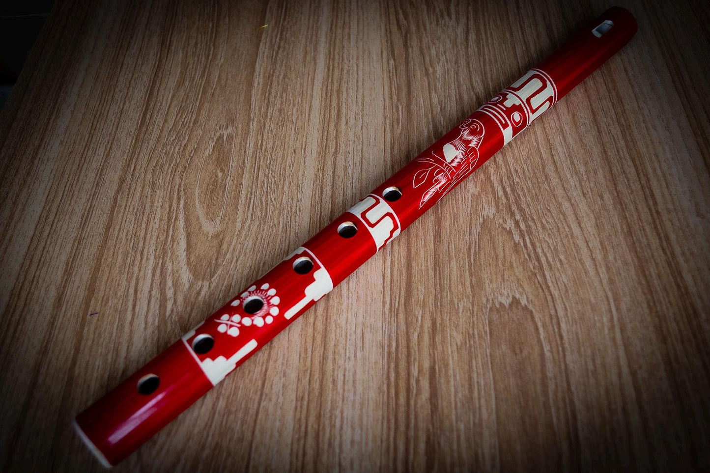 Handmade Peruvian Coloured Flute