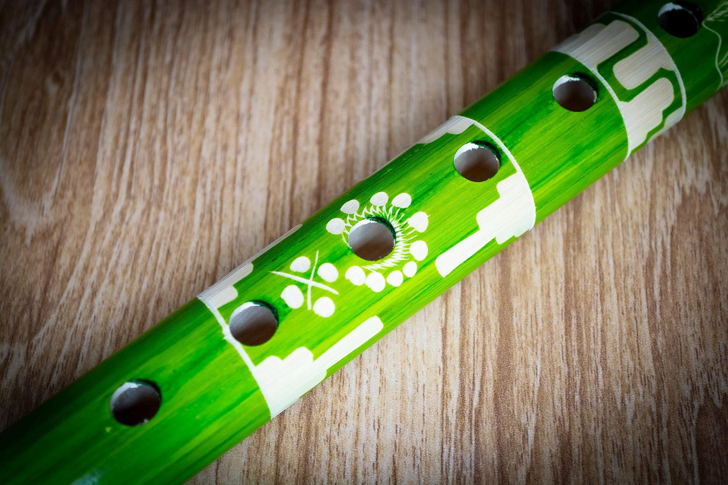 Handmade Peruvian Coloured Flute