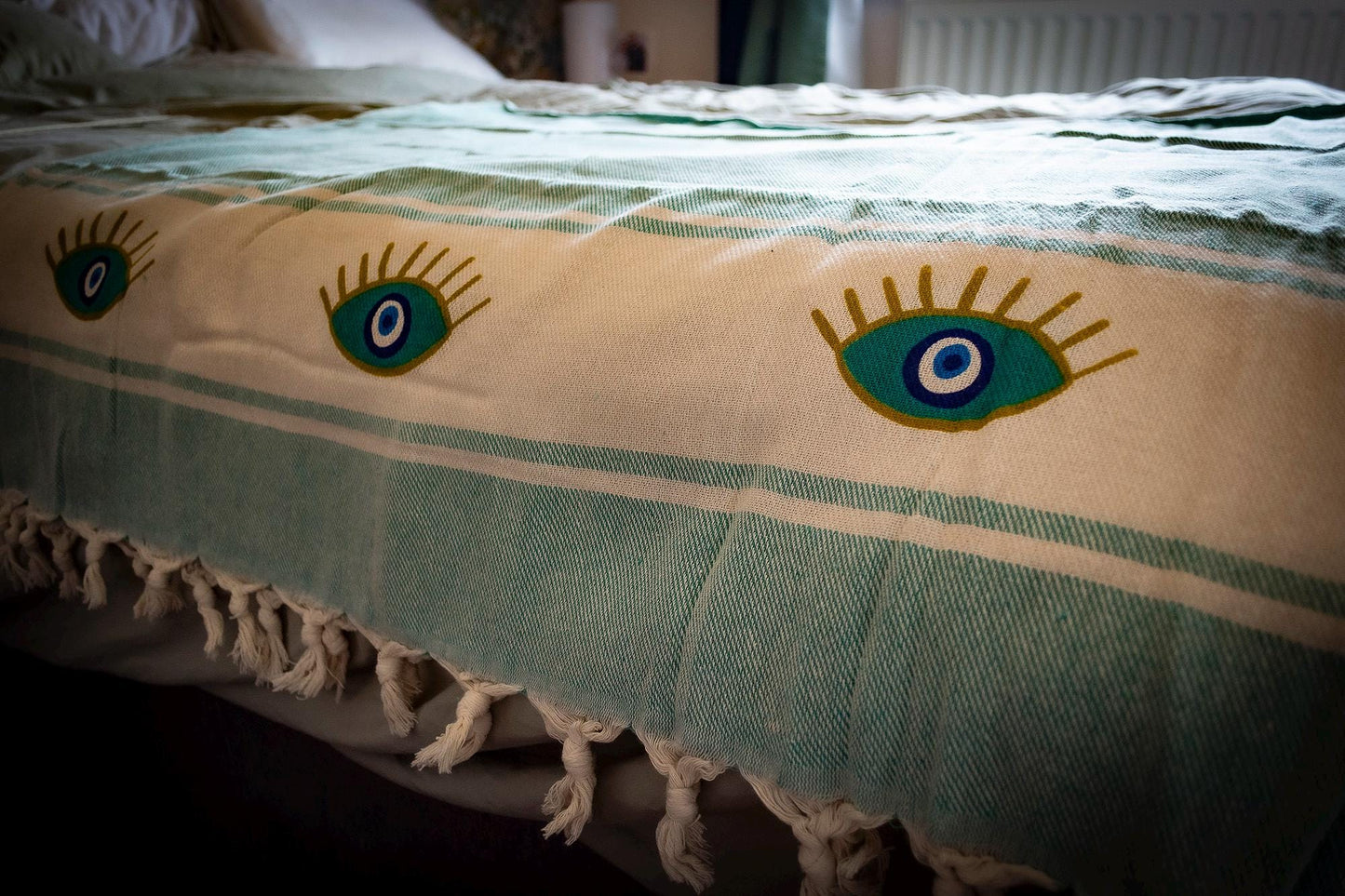 Turkish Hammam Evil Eye Towel