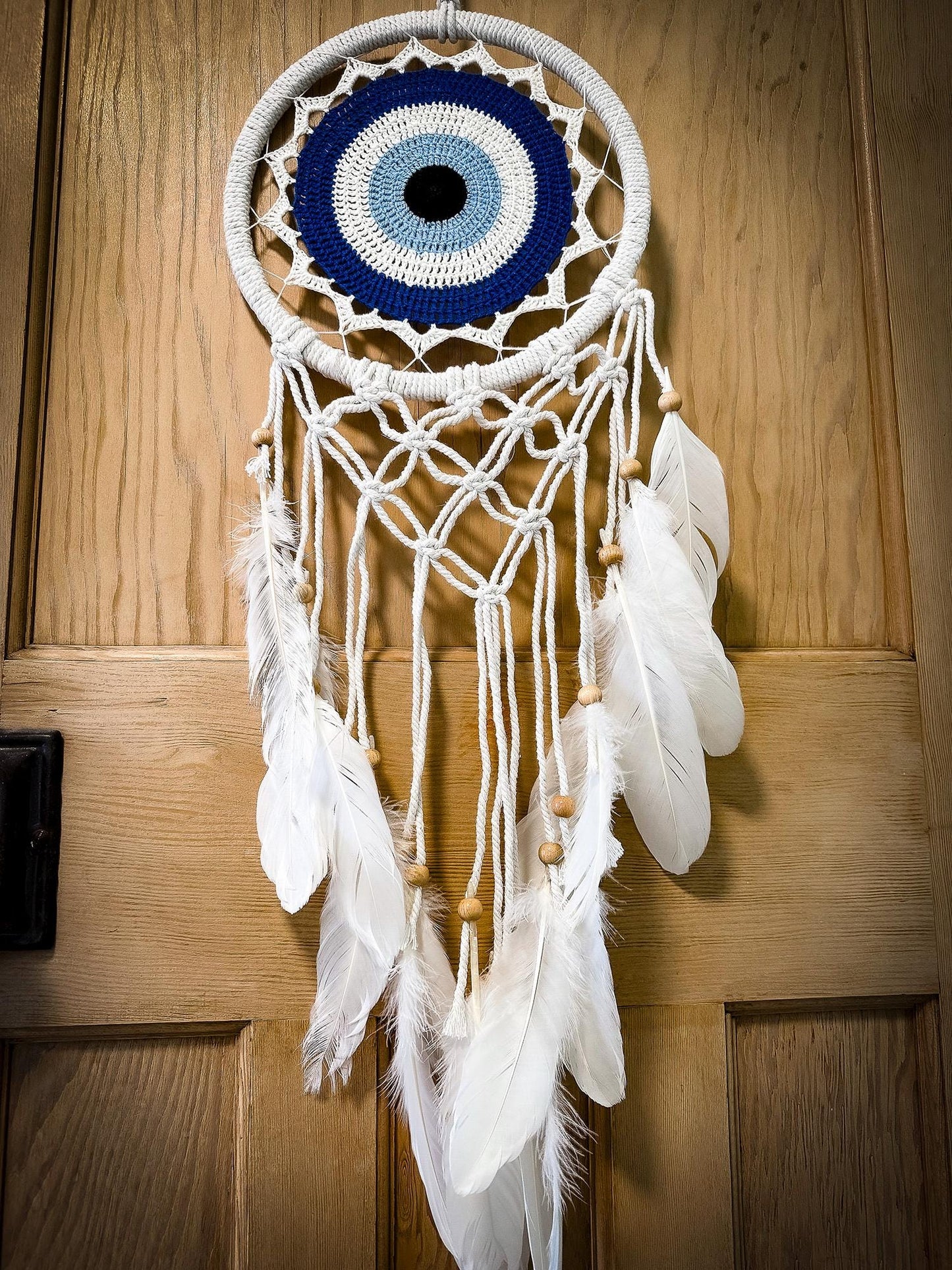 Large Turkish Evil Eye Dreamcatcher