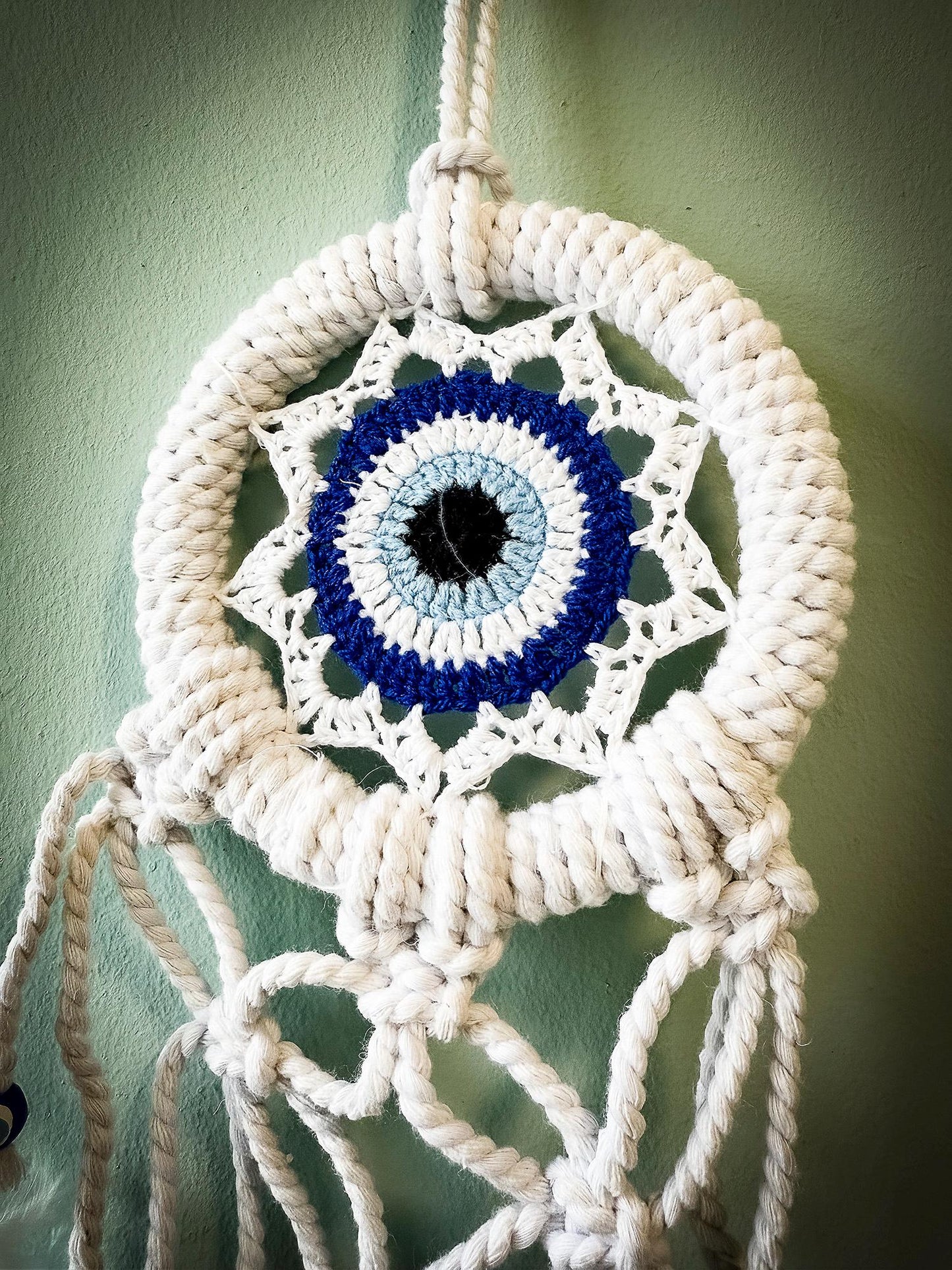 Small Turkish Evil Eye Dreamcatcher