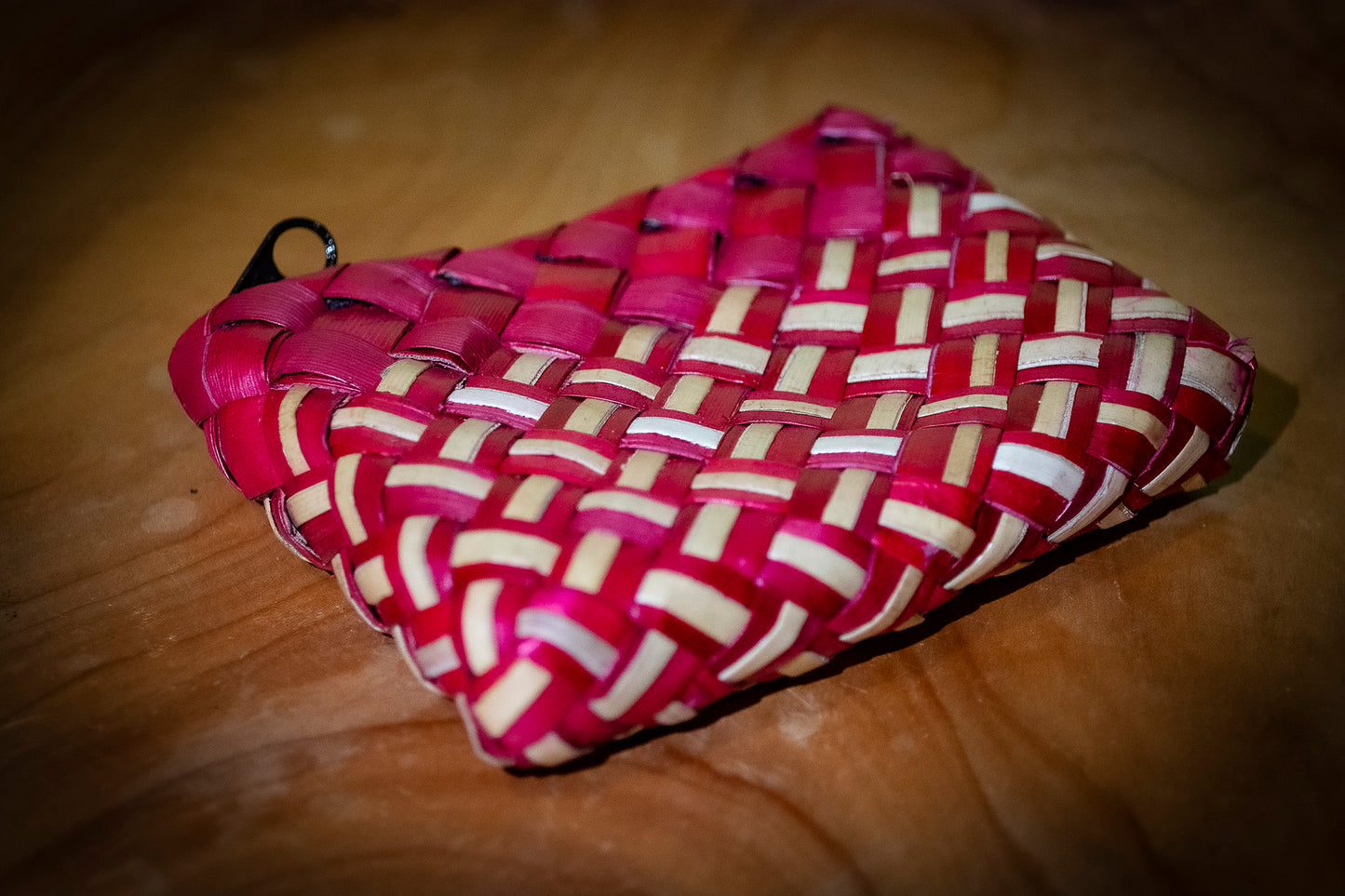 Handwoven Pandan Straw Purse