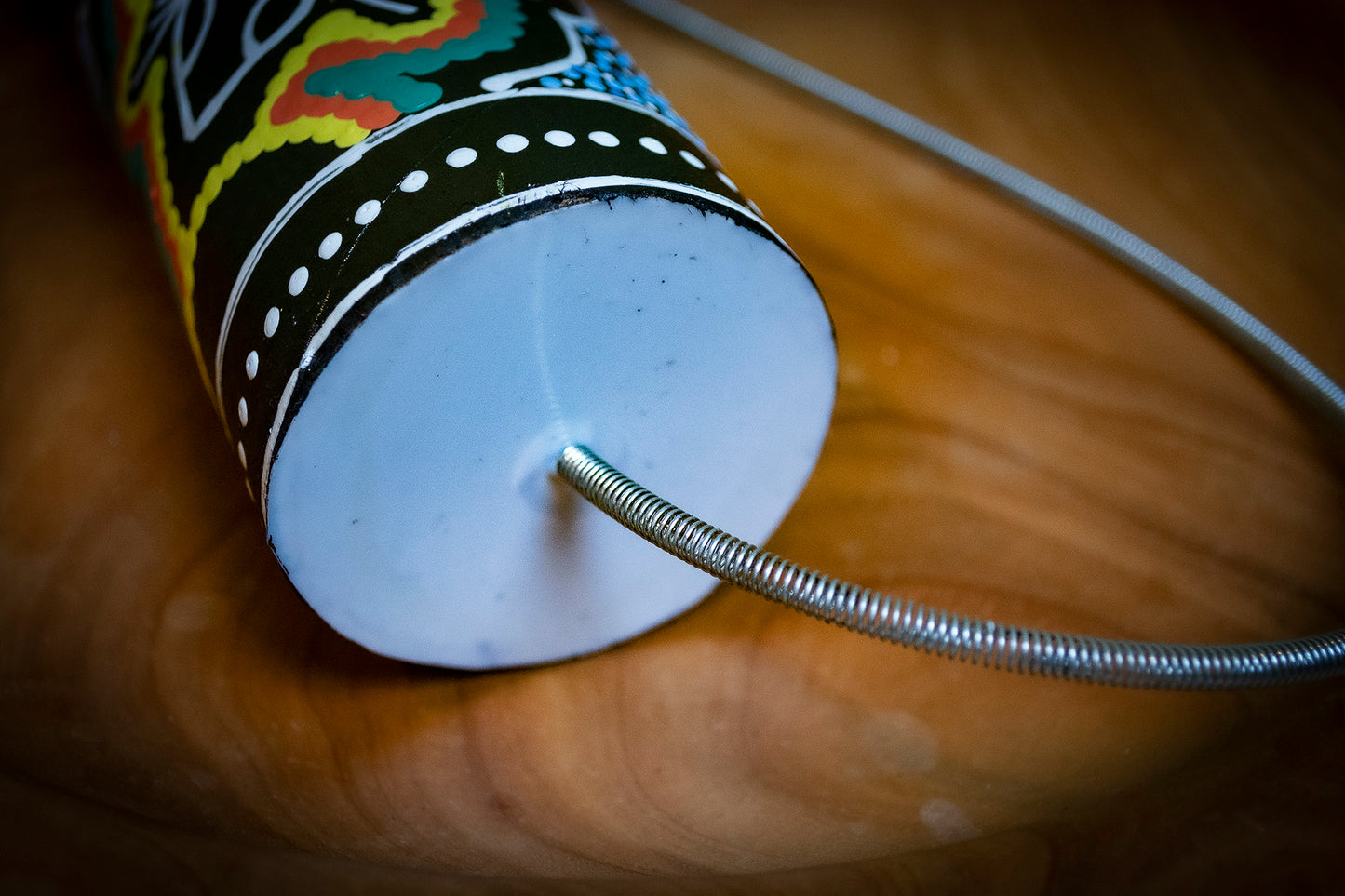 Small Hand Painted Thunder Drum