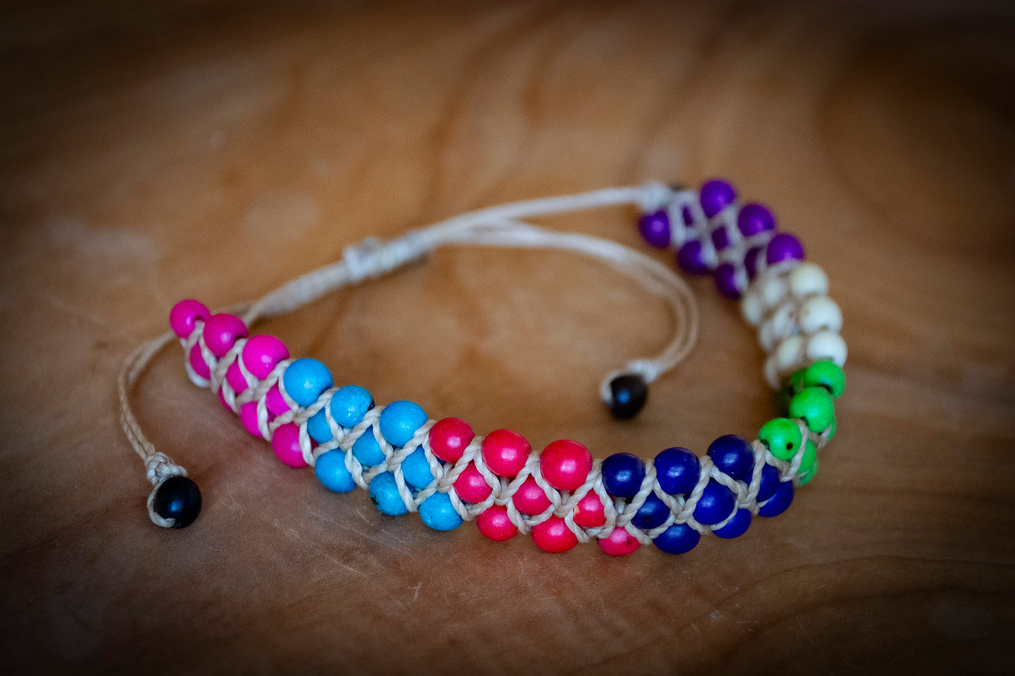 Colourful Natural Seed Bracelets