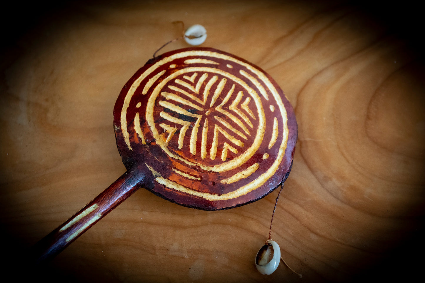 Handmade Kenyan Carved Monkeydrum