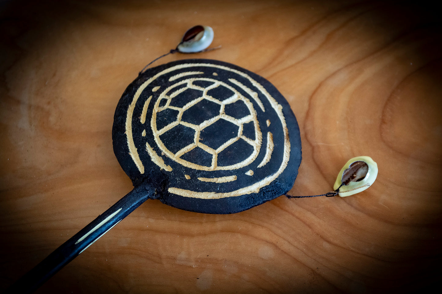 Handmade Kenyan Carved Monkeydrum