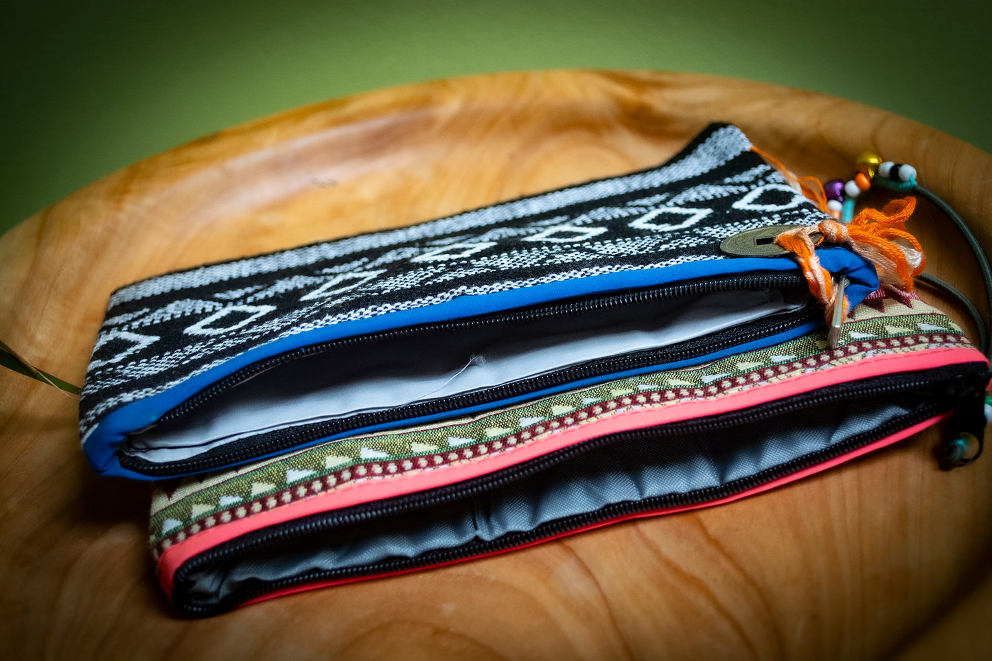 Handcrafted Embroidered Vietnamese Clutch Bag