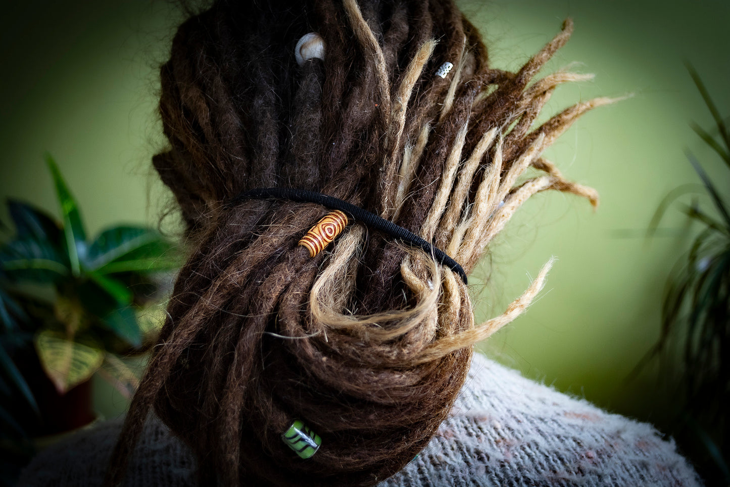 Small Elastic Cotton Dreadlock Ties