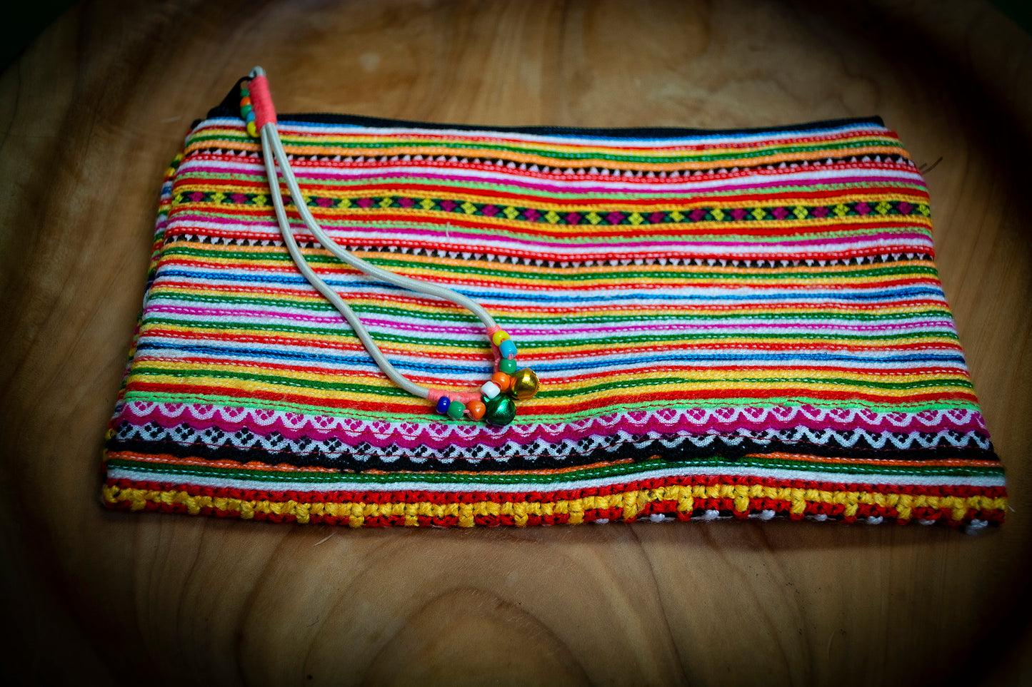 Handcrafted Embroidered Vietnamese Clutch Bag