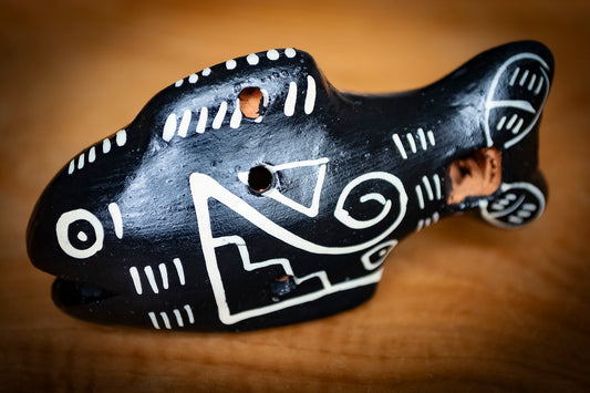 Peruvian Handmade Clay Animal Ocarina