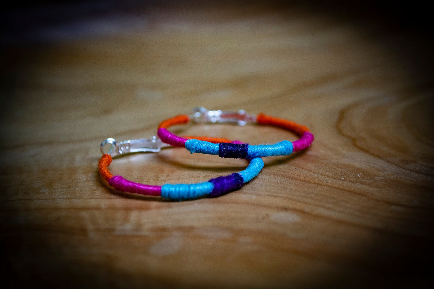 Moroccan-Inspired Wrapped Hoop Earrings