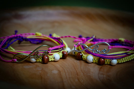 Pack of 3 'Paradise Love' Bracelets