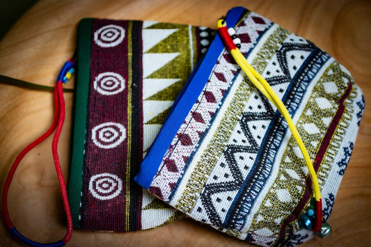 Handcrafted Embroidered Vietnamese Coin Purse