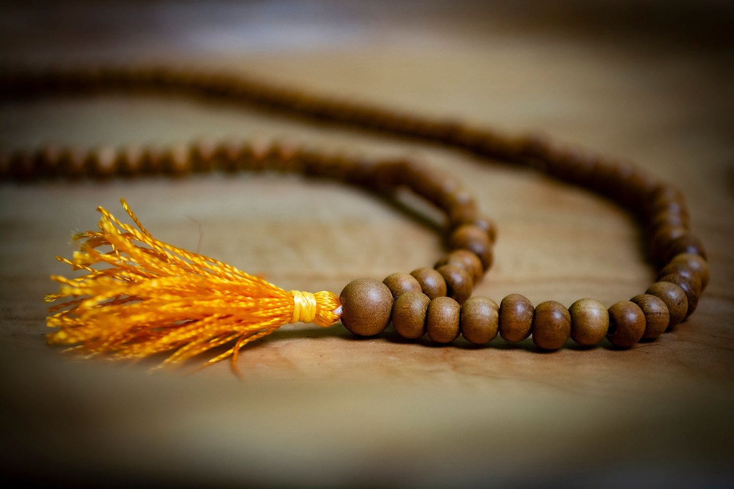 Small Naturally Fragranced Sandalwood Mala Prayer Beads