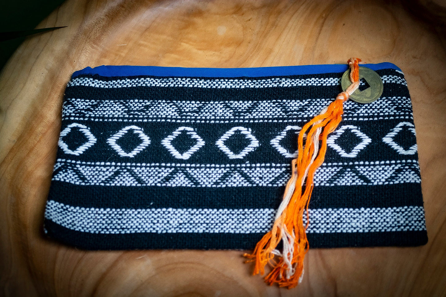 Handcrafted Embroidered Vietnamese Clutch Bag