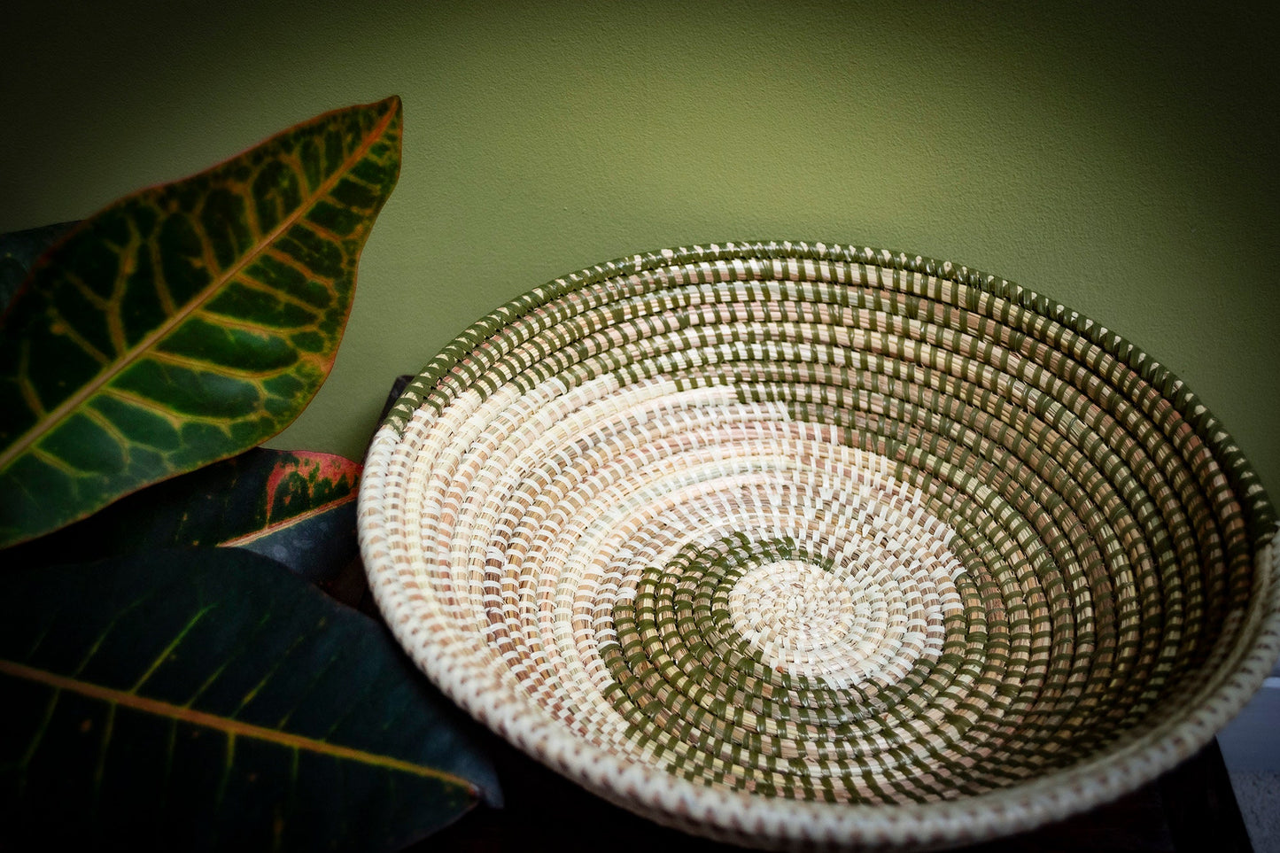 Small Handcrafted Senegalese Fruit Bowl
