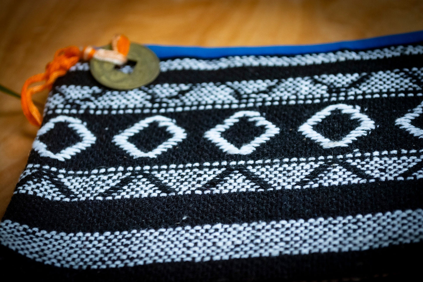 Handcrafted Embroidered Vietnamese Clutch Bag