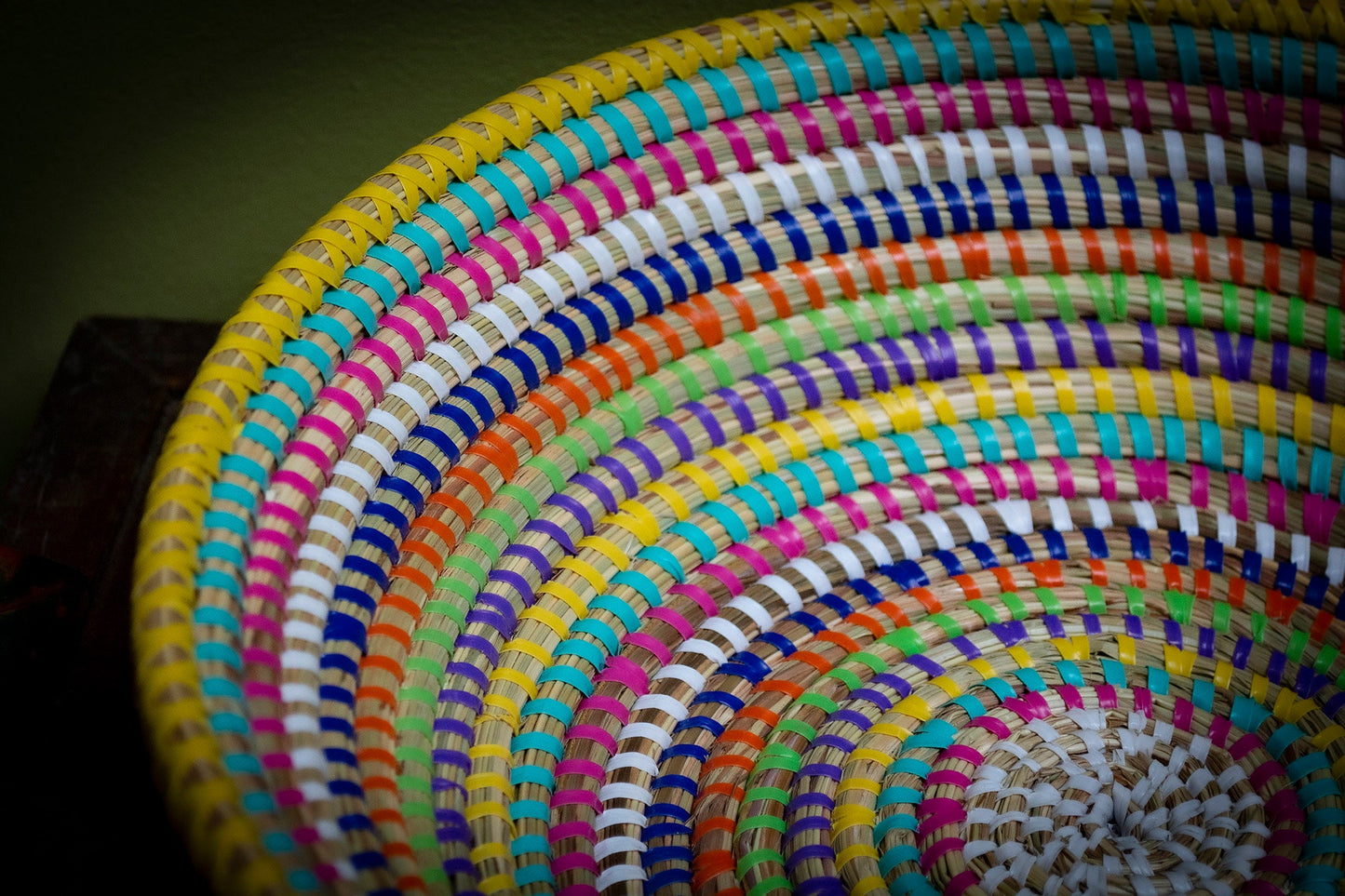 Small Handcrafted Senegalese Fruit Bowl