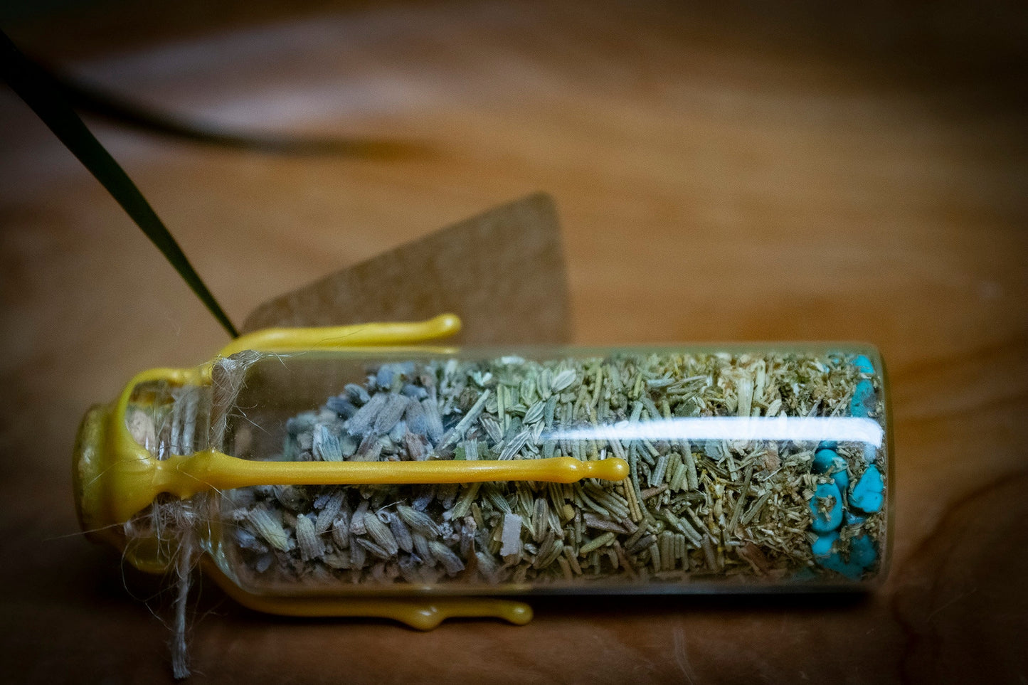 Handmade Intention Jar for Attracting Happiness