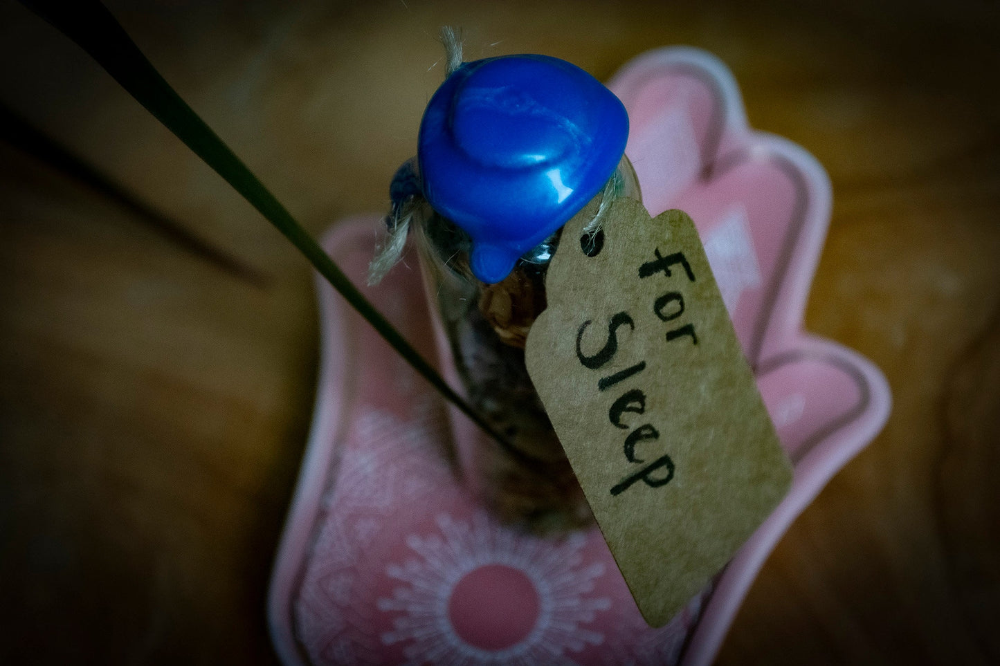 Handmade Intention Jar for Helping with Sleep