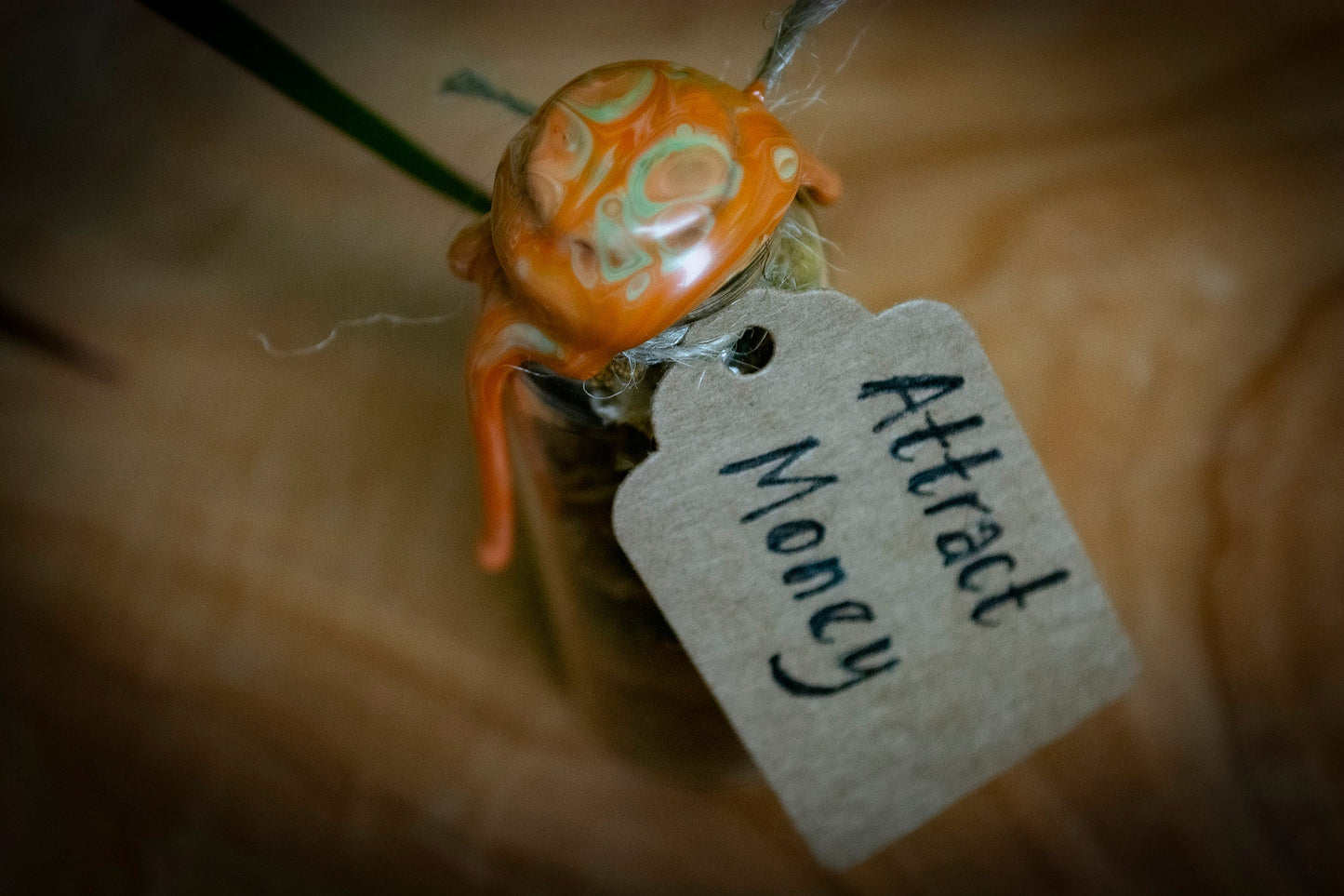 Handmade Intention Jar for Attracting Money